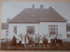 Kalkstenshus fra 1915, vores hus, Gammel Klintevej, Tommestrup